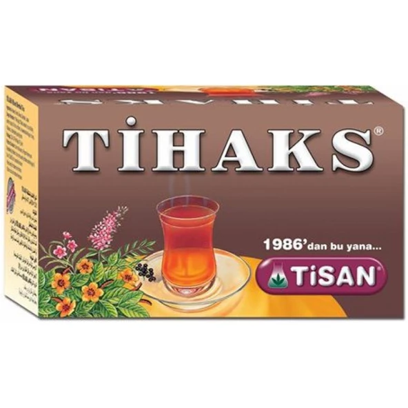Tisan Tihaks Karışık Bitki Süzen Poşet Çay 20 x 2.5 G