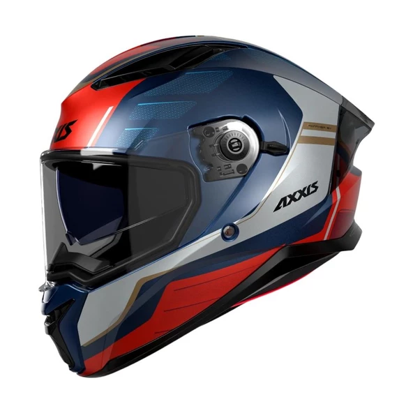 AXXIS PANTHER SV PRESTIGE C7 MATT BLUE KAPALI KASK ürün görseli 1