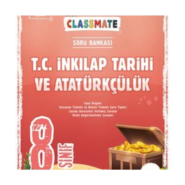 Okyanus Yayıncılık 8. Sınıf Classmate T. C. İnkılap Tarihi Ve Atatürkçülük Soru Bankası