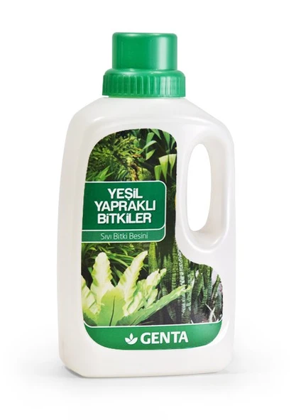 GENTA YEŞİL YAPRAKLI BİTKİLER İÇİN SIVI BESİN GÜBRE (500 ML)