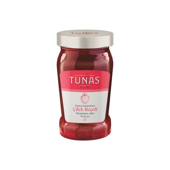 Tunas Çilek Reçeli 380 gr Cam x 3 Adet - 2