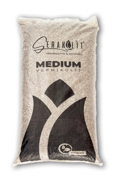 Serakülit İthal  Palabora Vermikülit  Medium 100 Litre