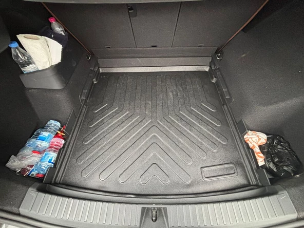 Rizline Skoda Kodiaq 2024 Sonrası 3D Bagaj Havuzu Alt Kademe - Resim 3