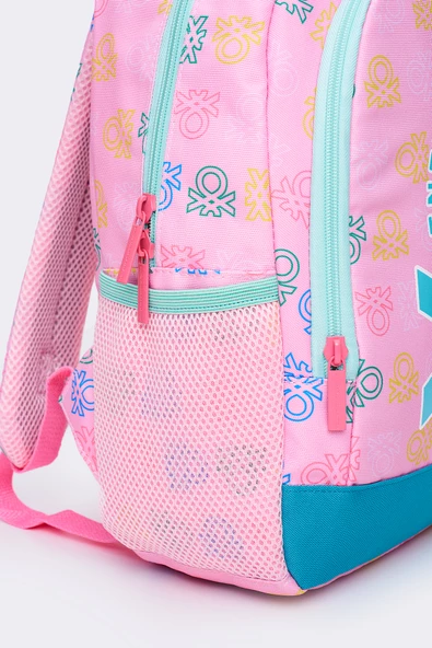 United Colors Of Benetton Kız Çocuk 2'li Okul Seti İlkokul Çantası ve Kalemlik Seti 13032 - Resim 6