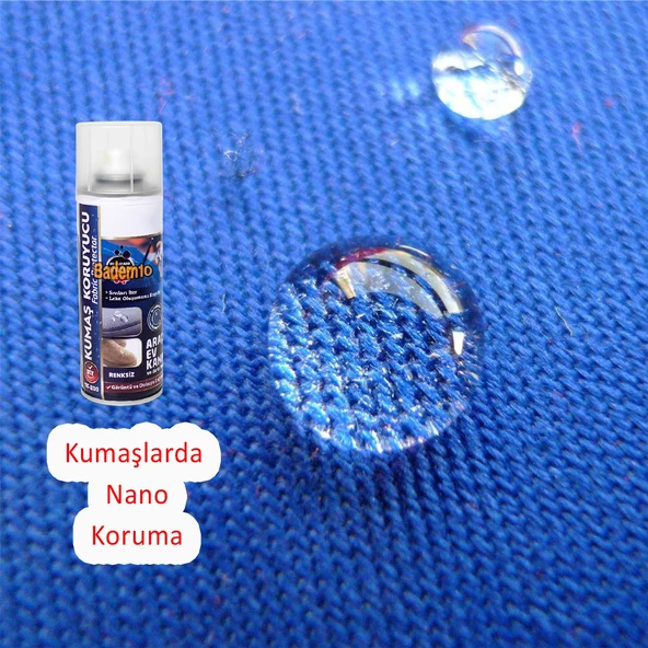 Kumaş Koruyucu Sprey Renskiz 200 ml Ayakkabı Kıyafet Koltuk Çadır Çanta Yağmur Su İtici Kaydırıcı - 7