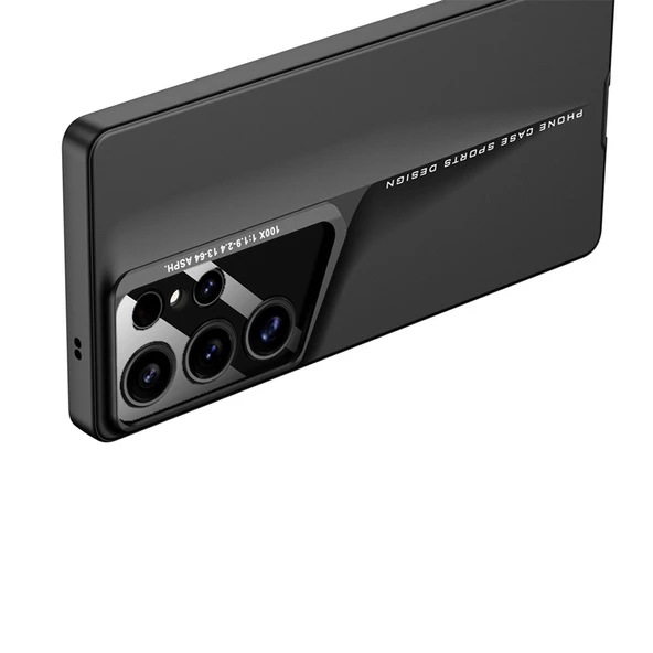 Galaxy S25 Ultra Kılıf Ultra İnce Kameralı Korumalı Sert Rubber Procase Kapak - Resim 5