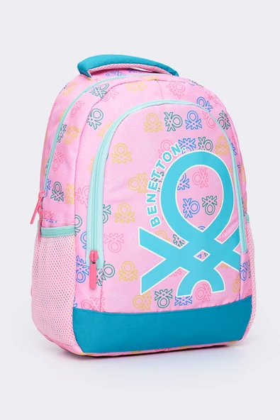 United Colors Of Benetton Kız Çocuk İlkokul Çantası 13032 - Resim 2