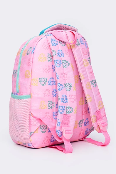 United Colors Of Benetton Kız Çocuk İlkokul Çantası 13032 - Resim 4