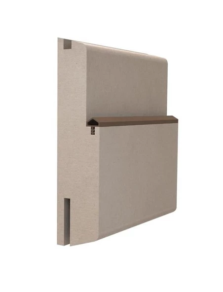 Contacall Ahşap Kapı Fitili Amerikan Panel Kapı Contası Ortadan Tırnaklı 25 Metre Kiremit - Resim 5