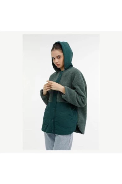 Lumberjack WL HANNAH 6CT2008 4PR 101784284 Kadın Mont Adaçayı XS-XL - 4