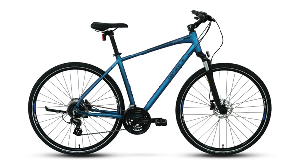 Carraro Sportive 225 HD Hidrolik disk Fren Shimano Altus 24 Vites Şehir Gezi Bisikleti Mavi