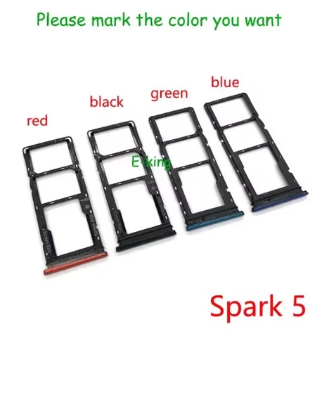 Tecno Spark 5 Air İle Uyumlu Sim aparatı Sim Tray KD6 ürün görseli