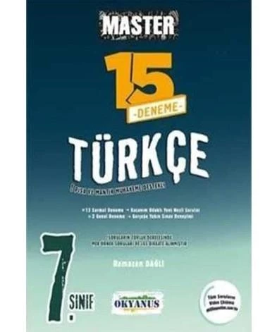 7. Sınıf Master 15 Türkçe Denemesi