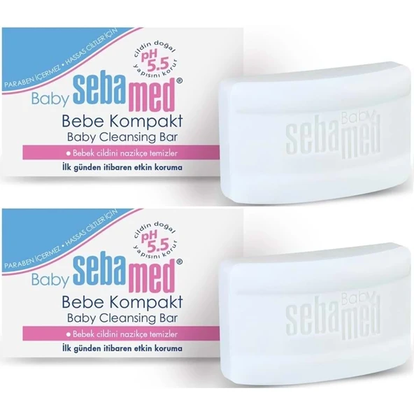 Sebamed Bebek Sabunu 100Gr Kompakt (2 Li Set) ürün görseli