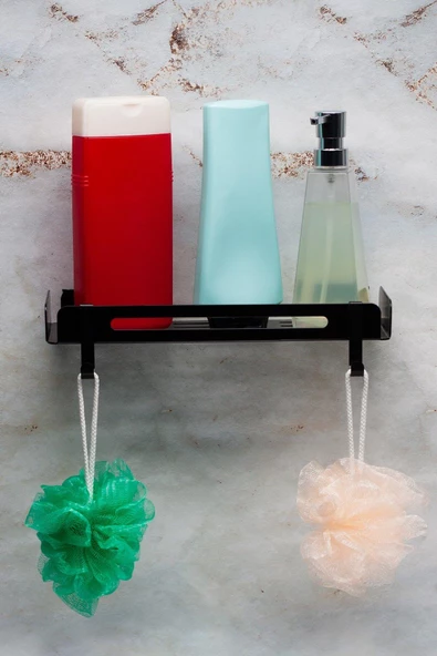 Metal Banyo Düzenleyici Organizer Şampuan Rafı - 5