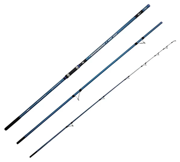 YekOutdoor Profesyonel Olta Seti Okuma Surfliner+ Surf 420cm 100-250gr 3 Parça Olta Kamışı&Okuma JAW-65 3+1BB Olta Makinesi - 2