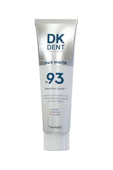 Dermokil Dk Dent %93 Beyazlatıcı İçerik Diş Macunu 75 Ml