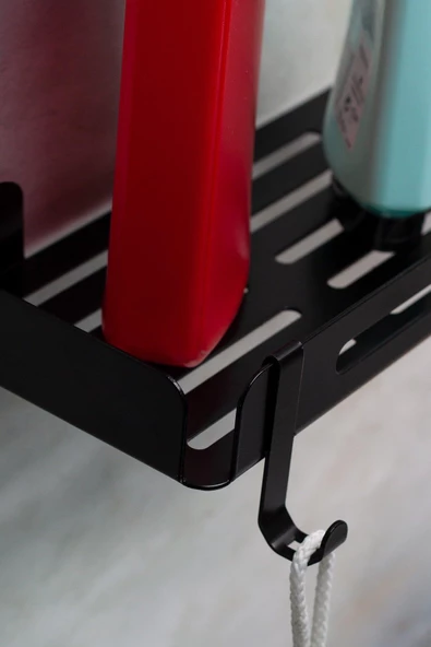 Metal Banyo Düzenleyici Organizer Şampuan Rafı - 6