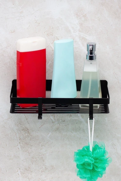 Metal Banyo Düzenleyici Organizer Şampuan Rafı - 2