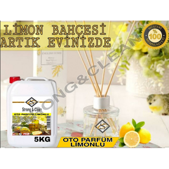 Oto Parfüm Limon Kokulu 5KG