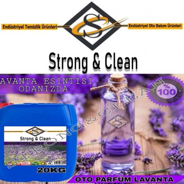 Oto Parfüm Lavanta Kokulu 20KG - 2