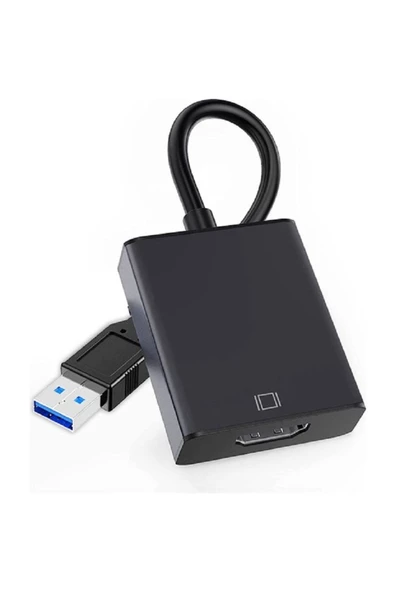 USB 3.0 To HDMI Çevirici Dönüştürücü Kablo Adaptör - 3