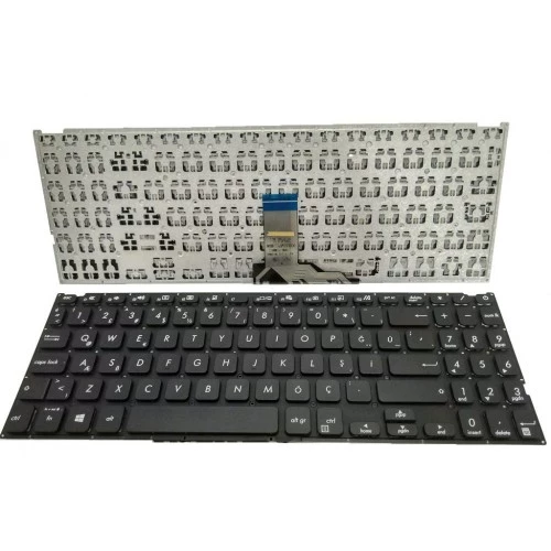 Asus X515EP-EJ204TA42 Uyumlu Notebook Klavyesi, Laptop Tuş Takımı (Siyah TR)