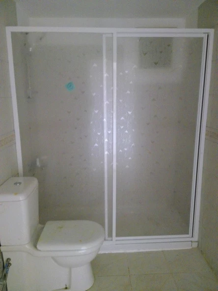 Teknesiz Plastik Mika Camlı Duşakabin ND401 - 2