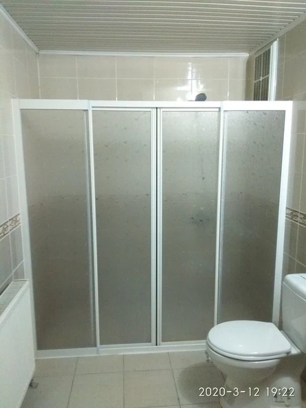 Teknesiz Plastik Mika Camlı Duşakabin ND400 - 2