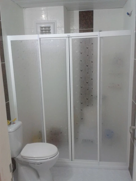 Teknesiz Plastik Mika Camlı Duşakabin ND400 - 3