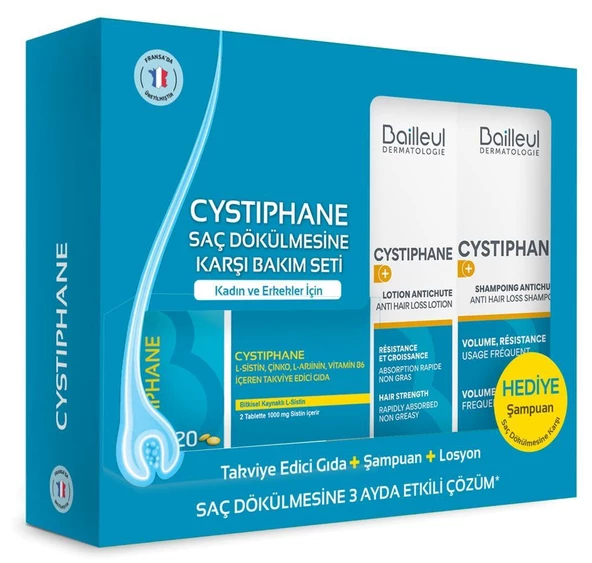 Biorga Cystiphane Saç Dökülmesine Karşı Bakım Seti