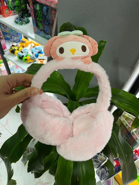 Cinnamoroll Kuromi Peluş Katlanır Kulaklık - 5