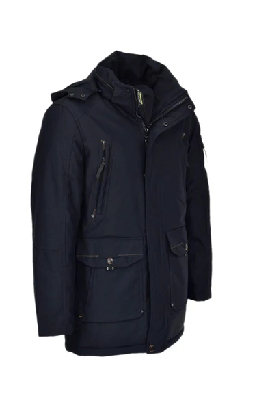 Erkek Kapüşonlu Spor Mont 85111 BGL-ST04165 - Resim 6