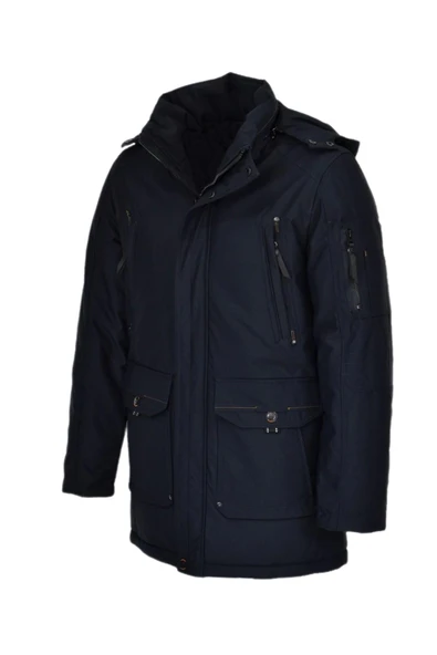 Erkek Kapüşonlu Spor Mont 85111 BGL-ST04165 - Resim 4