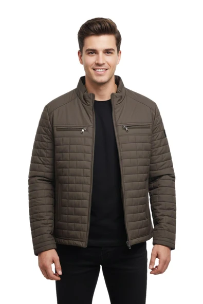 Erkek Kapitone Hakim Yaka Spor Mont 99500 BGL-ST04169 ürün görseli