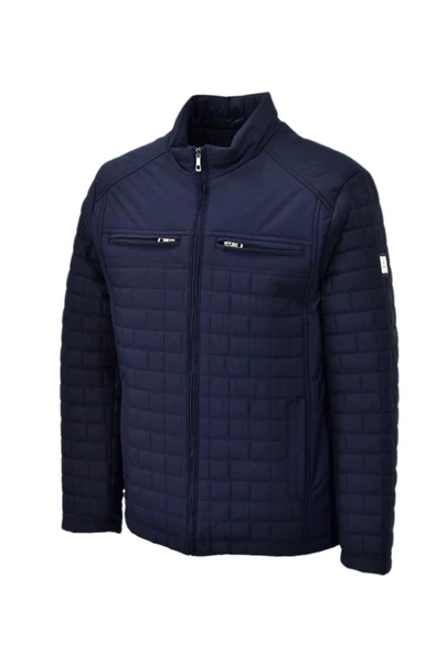 Erkek Kapitone Hakim Yaka Spor Mont 99500 BGL-ST04169 - Resim 6