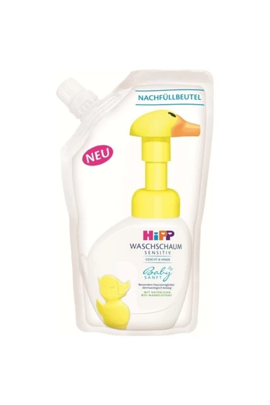 Hipp Babysanft Bebek El Yıkama Köpüğü Yedek Poşet 6 x 250 ML