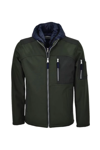 Erkek Kapüşonlu Spor Mont 85132 BGL-ST04172 ürün görseli