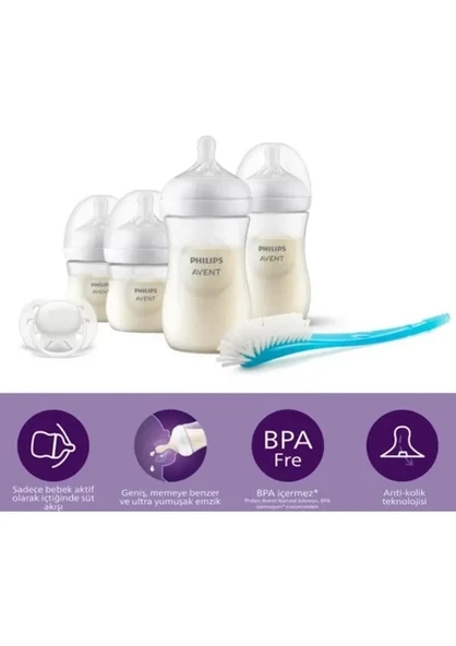 Philips Avent SCD838/11 Natural Response PP Yenidoğan Hediye Seti