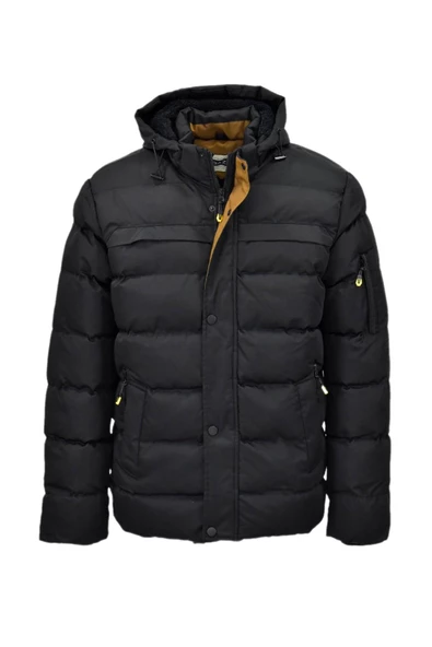 Erkek Kapüşonlu Spor Mont  99527 BGL-ST04179 - Resim 3