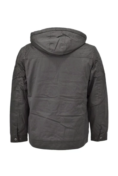 Erkek Kapüşonlu Kanvas Spor Mont 85122 BGL-ST04178 - 6