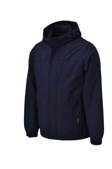 Erkek Kapüşonlu Spor Mont 99496 BGL-ST04180 - Resim 6