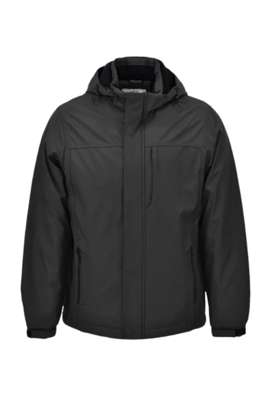 Erkek Kapüşonlu Spor Mont 99496 BGL-ST04180 - Resim 4