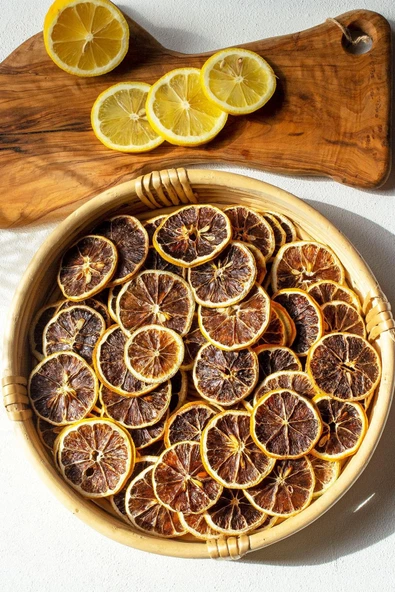 dilimli kurutulmuş yeşil limon 300 gr Yeni Mahsül