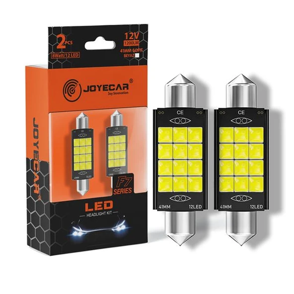 JOYECAR F7 C5W SOFIT IC AYDINLATMA LED FAR AMPUL | 41MM