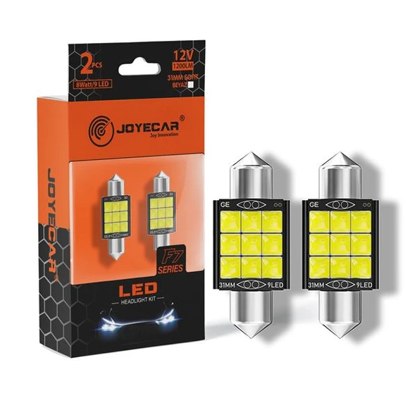 JOYECAR F7 C5W SOFIT IC AYDINLATMA LED FAR AMPUL | 31MM