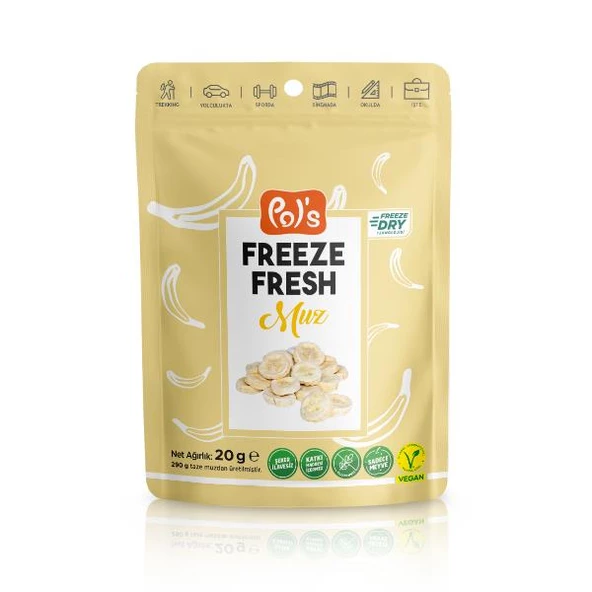 Pol s Freeze Fresh Muz 20 Gr