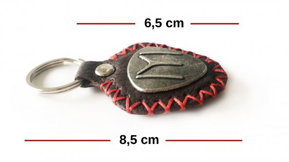 Shark Anatolia İYİ Anahtarlık Kahve Kırmızı - 4