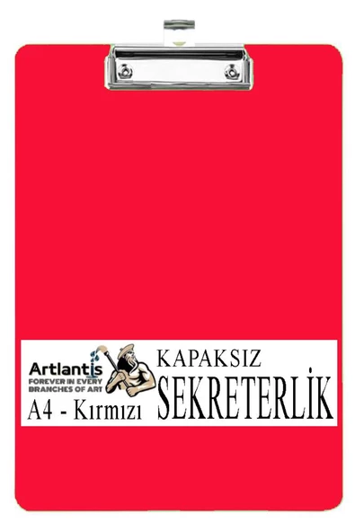 Sekreterlik Kapaksız A4 1 Adet Renkli A4 Kapaksız Sekreterlik Klipsli Metal Mekanizmalı 80 Yaprak Kapasiteli - 2