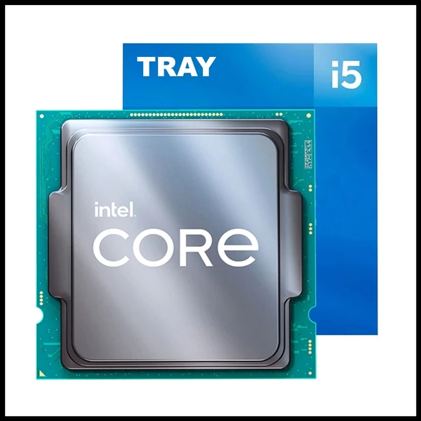 Intel İ5-11400f 6 Core, 2.6ghz, 12mb, 65w, Lga1200, 11.nesil, Tray, (dahili Grafik Yok, Fan Yok)